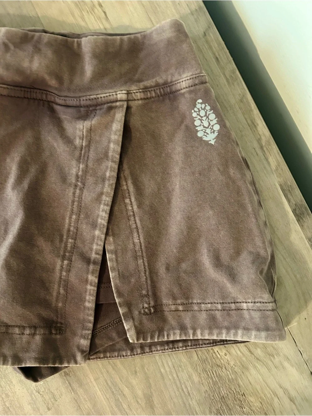 FP Movement by Free People Brown Wrap Skort